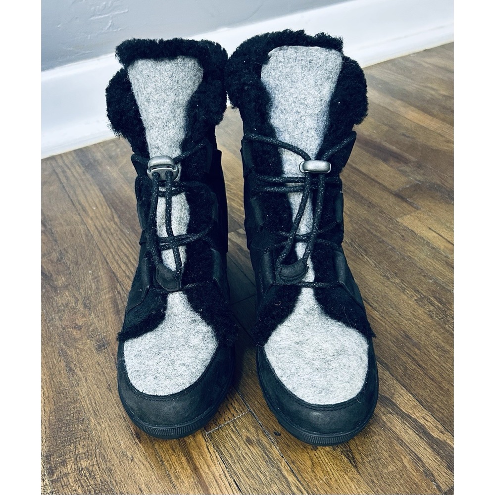 Sorel Joan of Arctic Wedge II Cozy boots in black Wedge Heel Lace Up 10 Warm